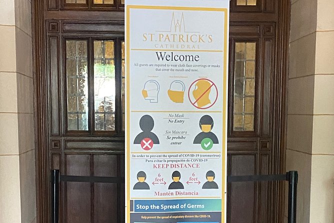 NYC: St. Patrick's Cathedral Official Self-Guided Audio Tour - Finding the tour desk and starting smoothly