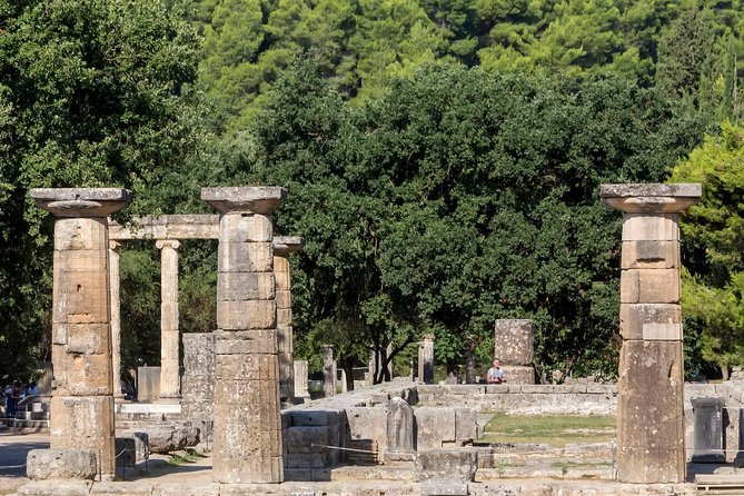 Olympia Archaeological Site & Museum E-Ticket with Audio Tour - The Temple of Hera and the Olympic flame