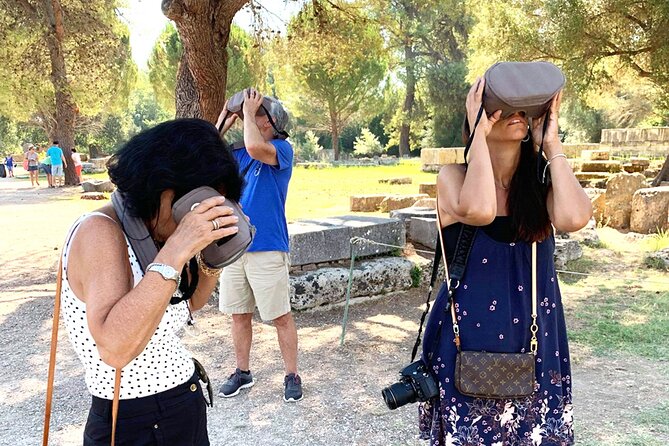 Olympia: The Famous VR Glasses Tour (+Audio Guide) - Temple of Hera and the Olympic flame
