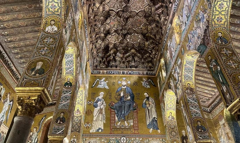 Palermo: Palatine Chapel, Audio App & optional Norman Palace - Collecting your ticket at Piazza del Parlamento