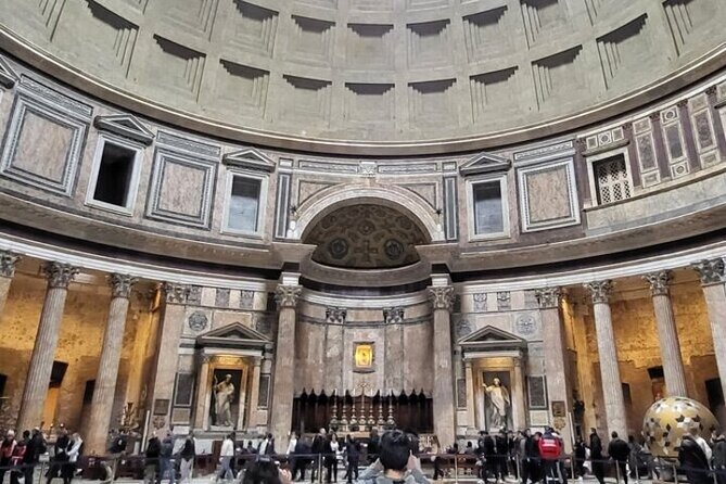 Pantheon Fast Track Entrance with Audio Guide - Meeting at Piazza della Rotonda
