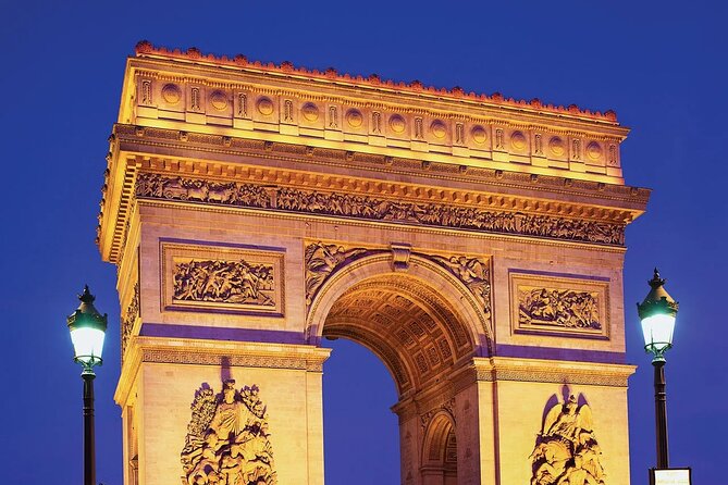 Paris Luxury Minivan City Tour with Audio Guide - Moving along the Champs-Élysées to the Arc de Triomphe