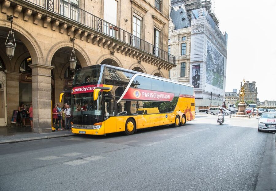 Paris: Openair Double Decker Bus Audio-Guided City Tour - Key points at a glance