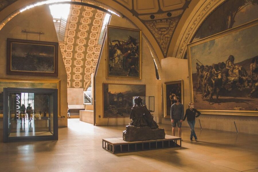 Paris: Orsay Museum Entry Ticket and Digital Audio Guide App - The ground floor: French art, sculpture, and decorative detail