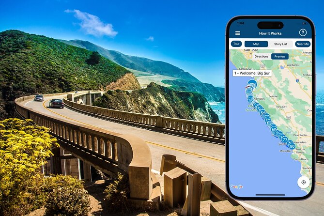 PCH: Big Sur Self-Guided Audio Tour from Monterey & Morro Bay - Moonstone Beach, Cambria, and Morro Bay