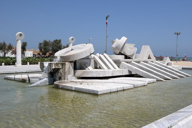 Pescara Walking Tour with Audio and Written Guide by a local - La Nave di Cascella beside the beach