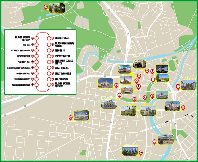 Pilsen: Panoramic Sightseeing - Bus Tour with audio guide - Comfort On The Electric Panoramic Bus