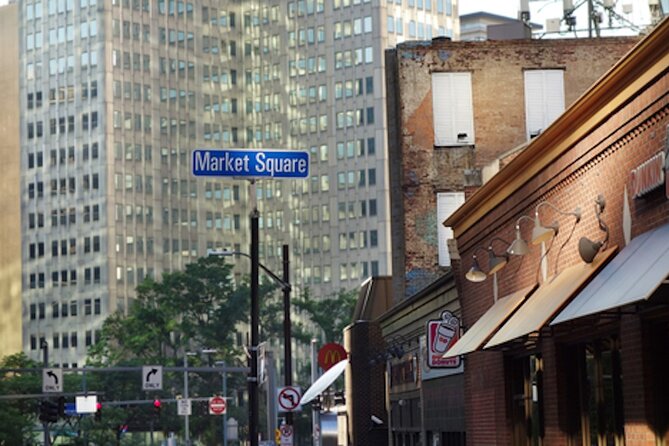Pittsburgh's Downtown Smartphone Guided Audio Walking Tour - Old churches and the stop at 615 Grant Street