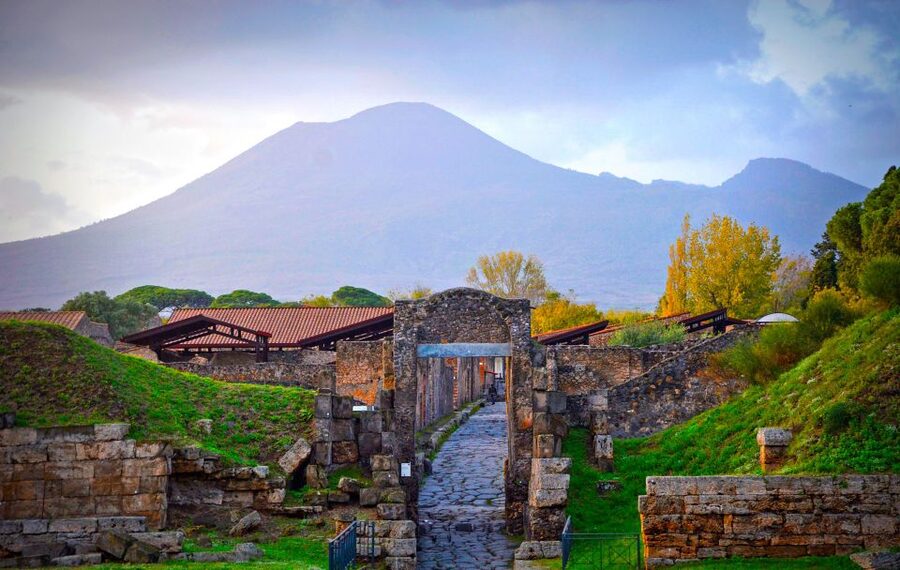Pompeii: Skip-the-line Entry Ticket with Audio Guide & Map - Using the audio guide among Pompeii’s ruins