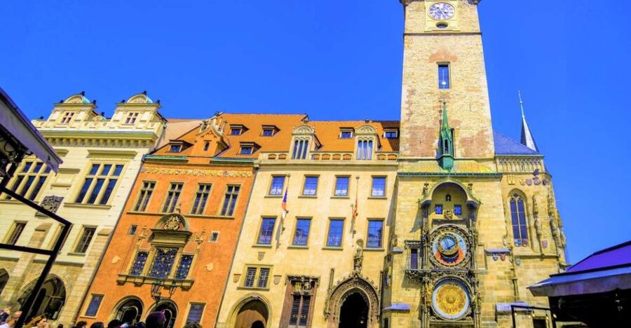 Prague: Astronomical Clock Tower Entry Ticket & Audio Guide - Timing, crowds, and the hourly show