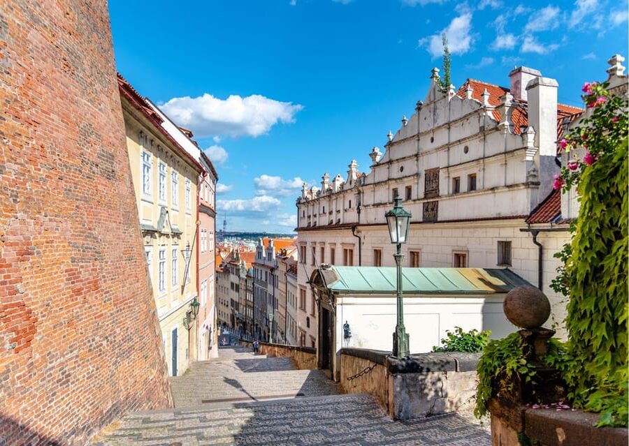 Prague: Castle Circuit Entry Tickets with Audio Guide - St. George’s Basilica and an older architectural mood