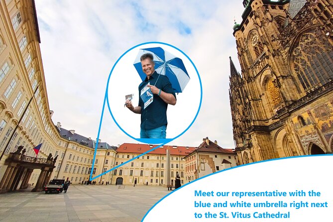 Prague Castle Ticket Including Audio Guide & 15min introduction - Meeting the representative and collecting your ticket