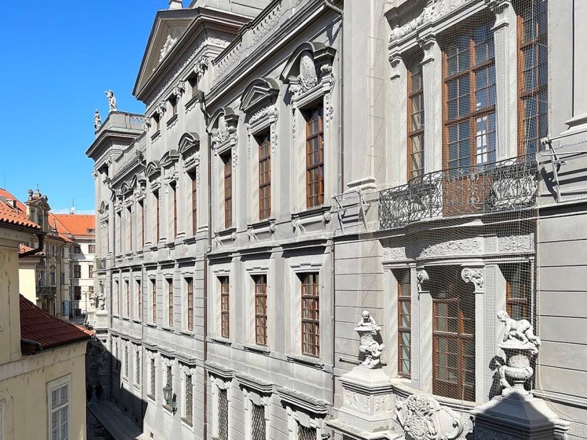Prague: Clam-Gallas Palace Entry Ticket with Audio Guide - The airy Marble Hall and Chinese Lounge