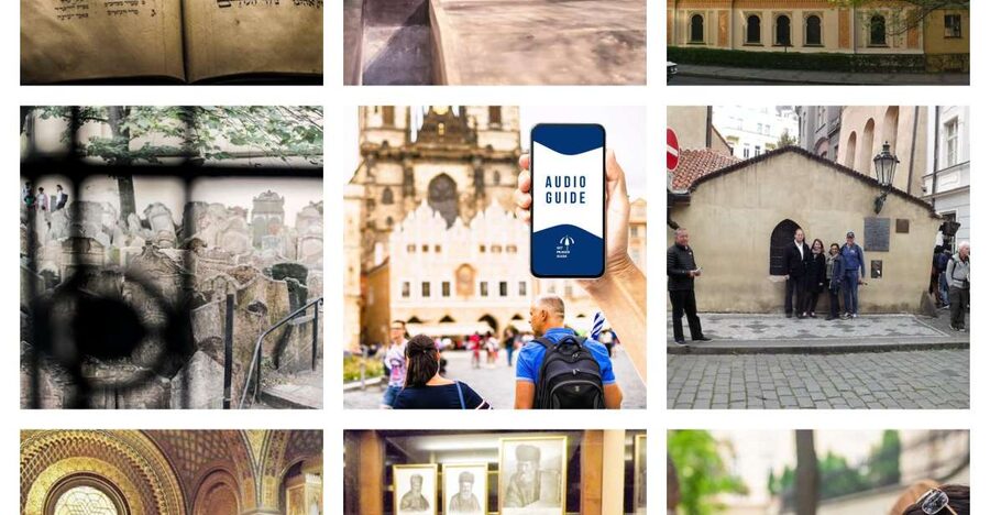 Prague Jewish Quarter Online Audio Guide - The Old Jewish Cemetery and its crowded stones