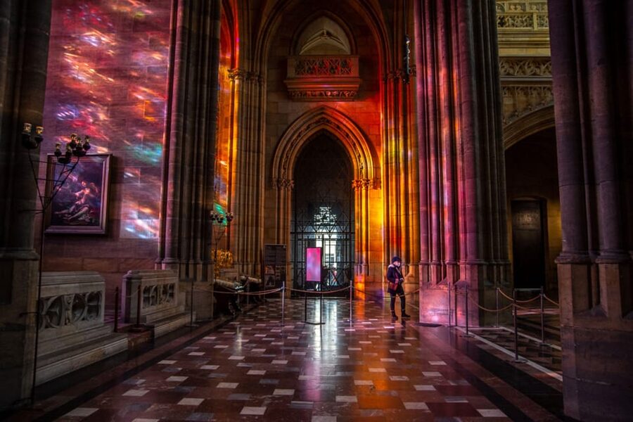 Prague: Skip-the-line Castle Ticket and Optional AudioGuide - St. George’s Basilica offers a quieter contrast