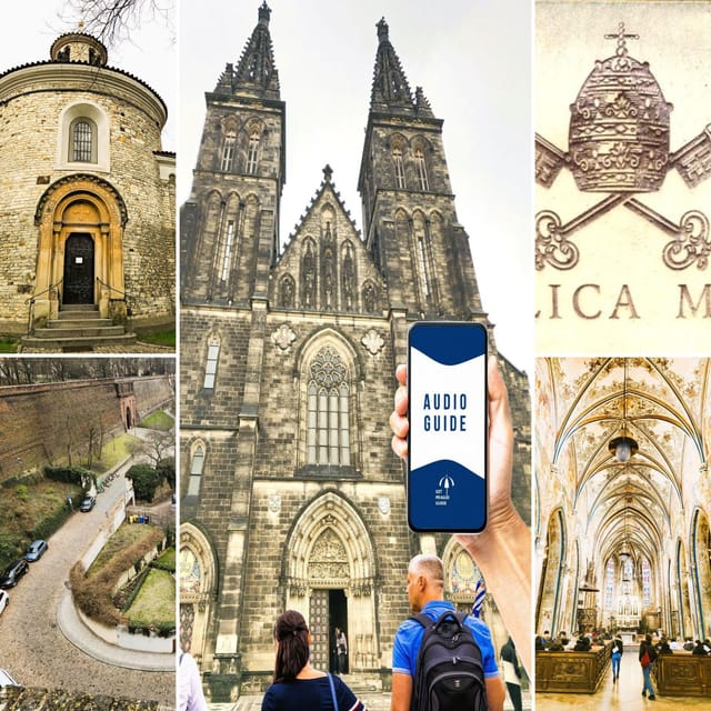 Prague: Vyšehrad Audio Guide with Optional Basilica Ticket - Languages, Headphones, And Phone Preparation