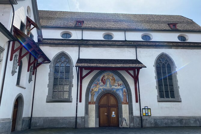 Revealing Lucerne: Self-Guided Audio City Tour - St. Peter’s Chapel and the Fritschi Fountain