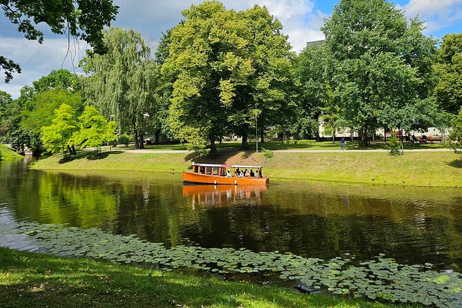 Riga Canal and Daugava Boat Tour with Welcome Drink & Audio Guide - Key points to know before booking