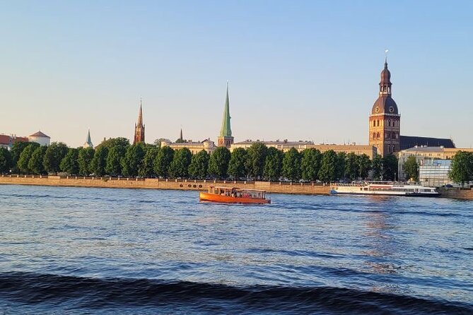 Riga Canal and Daugava Boat Tour with Welcome Drink & Audio Guide - Finding the boat at Andrejosta Marina