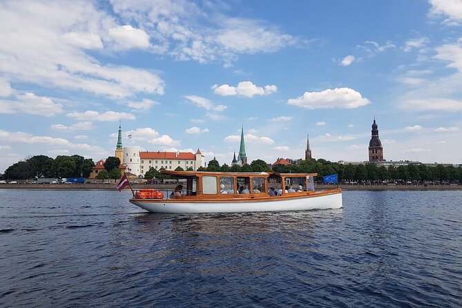 Riga City Canal & Daugava River Premium Boat Tour with Audioguide - Key points to know before boarding