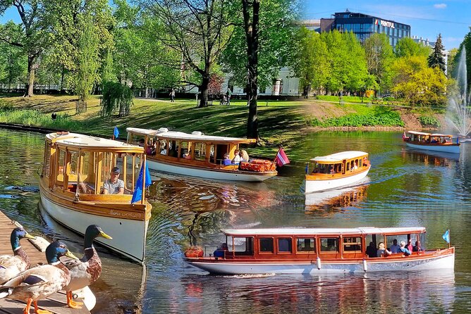 Riga City Canal & Daugava River Premium Boat Tour with Audioguide - Kipsala and the human story behind the river