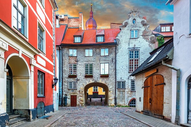 Riga Scavenger Hunt and Highlights Self Guided Audio Tour - The Three Brothers show Riga’s architectural variety