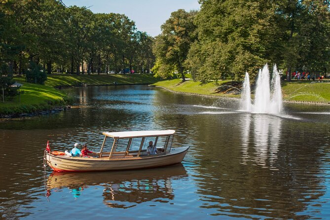Riga Sightseeing Tour by Canal Boat with Audioguide - Starting in Esplanade Park
