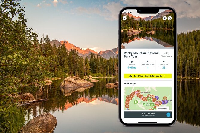 Rocky Mountain National Park Self-Guided Audio Tour - Key points to know before you go