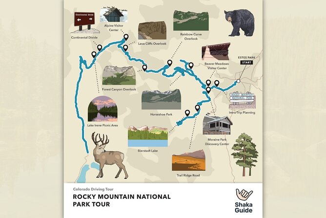Rocky Mountain National Park Self-Guided Audio Tour - Grand Lake makes a pleasant finish