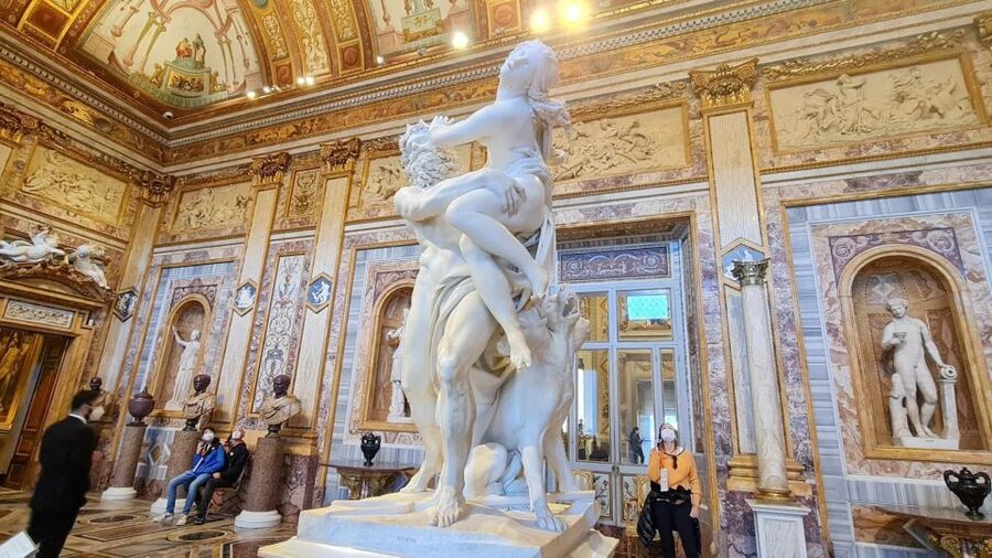 Rome: Borghese Gallery Ticket + Audioguide or Guided Tour - Meeting the coordinator beside the gallery