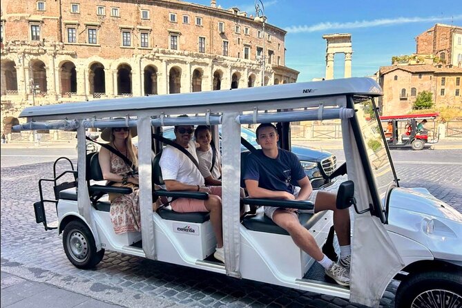 Rome by Golf Cart Private Tour and Colosseum with Audio Guide - Key points to know before booking