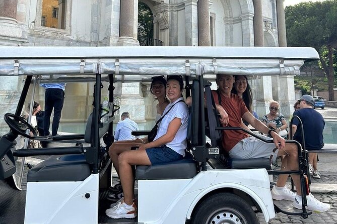 Rome by Golf Cart Private Tour and Colosseum with Audio Guide - Theatre of Marcellus and Piazza Venezia