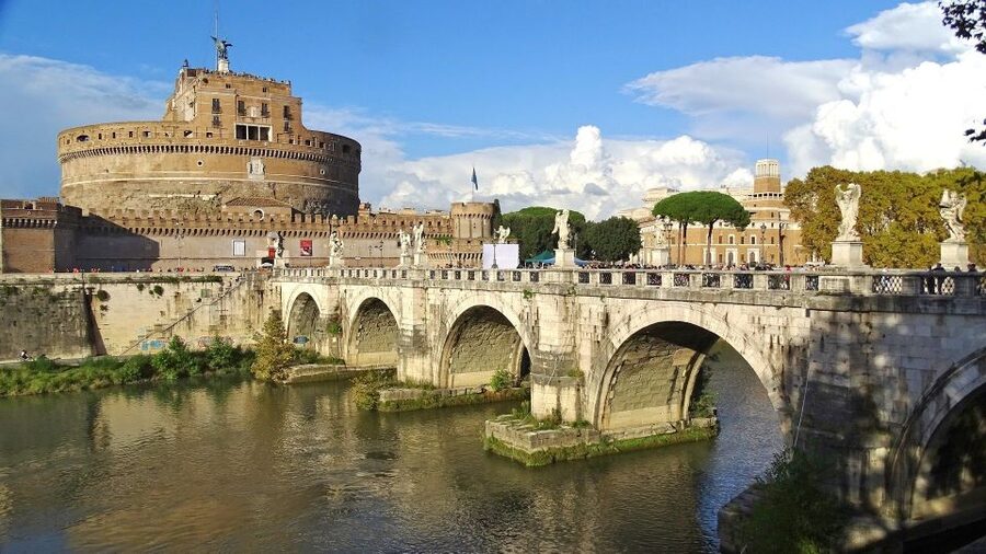 Rome: Castel Sant’Angelo Entry Ticket with Audio guide - The terrace and Rome’s best reward