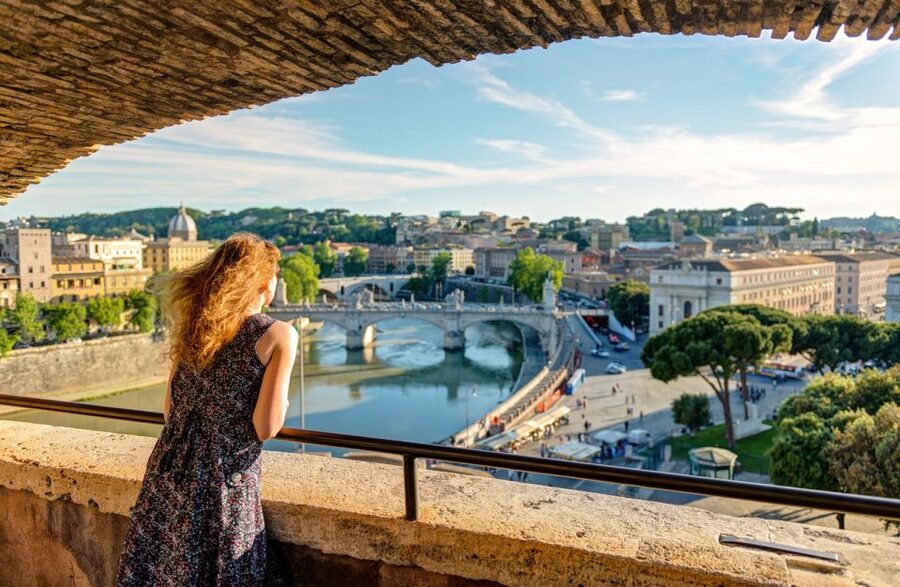 Rome: Castel Sant’ Angelo Ticket and Audio Guide - Reaching the Upper Levels and Rome Views