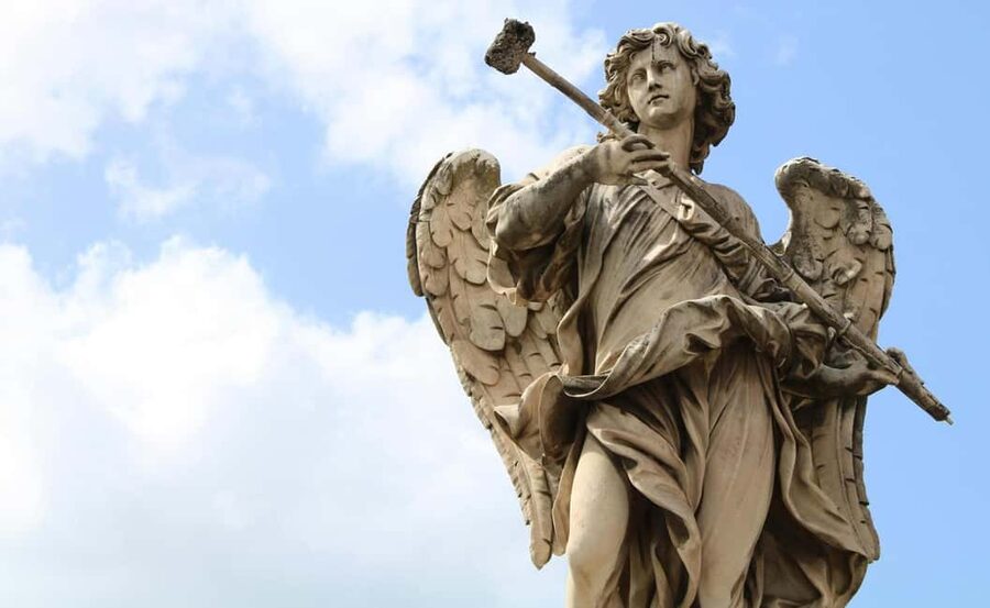Rome: Castel Sant’Angelo Ticket & Audio Guide - The terrace and angel statues