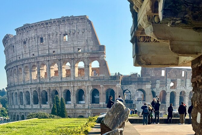 Rome: Colosseum, Ancient Rome Audioguided Tour and Tickets - Timed entry at the Colosseum