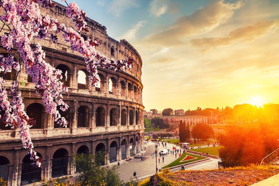 Rome: Colosseum, Ancient Rome Tour or AudioGuided Tour - Entering the Colosseum’s first and second tiers