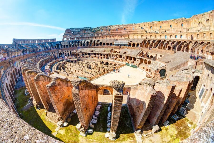 Rome: Colosseum, Ancient Rome Tour or AudioGuided Tour - Climbing Palatine Hill for the views