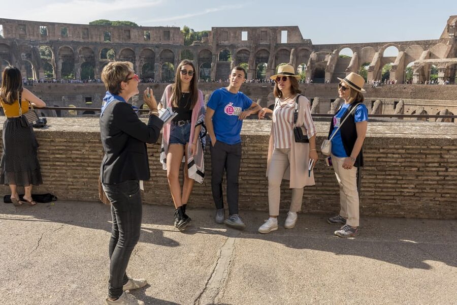 Rome: Colosseum Experience with Host and Audio Guide - Walking through the Roman Forum