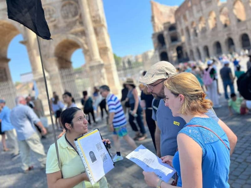 Rome: Colosseum Express Entry with Audio Guide App - Meeting the host and collecting your ticket