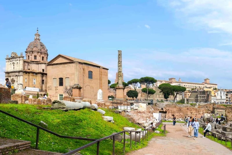 Rome: Colosseum, Forum, Palatine Hill Entry, and Audio Guide - Palatine Hill and the view toward Circus Maximus