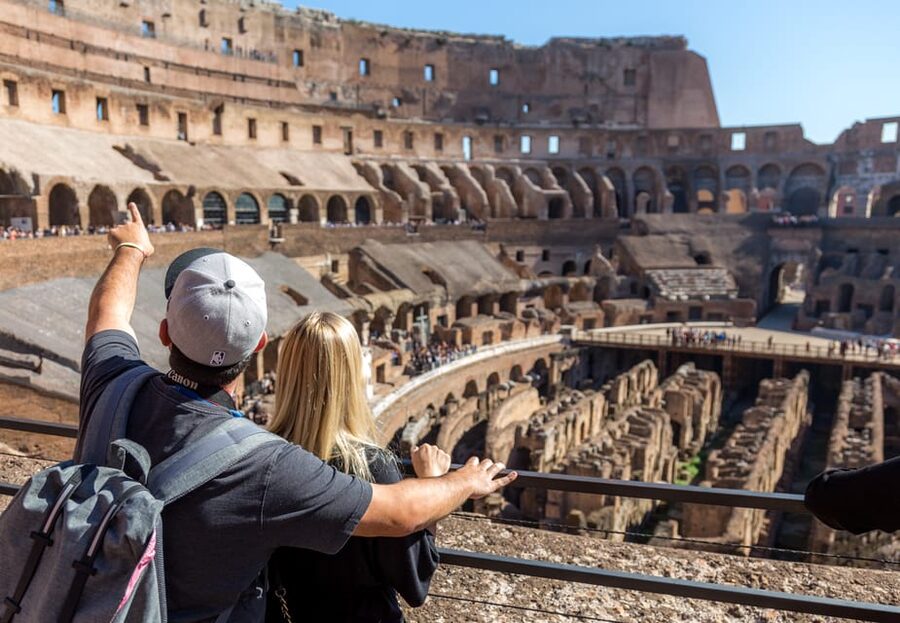Rome: Colosseum, Forum, & Palatine Hill Entry & Audioguide - Walking through the Roman Forum