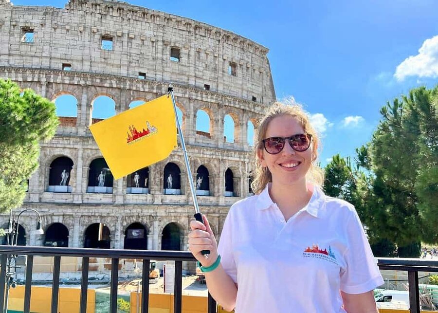 Rome: Colosseum, Forum & Palatine Ticket with Audioguide App - The Arena Floor option