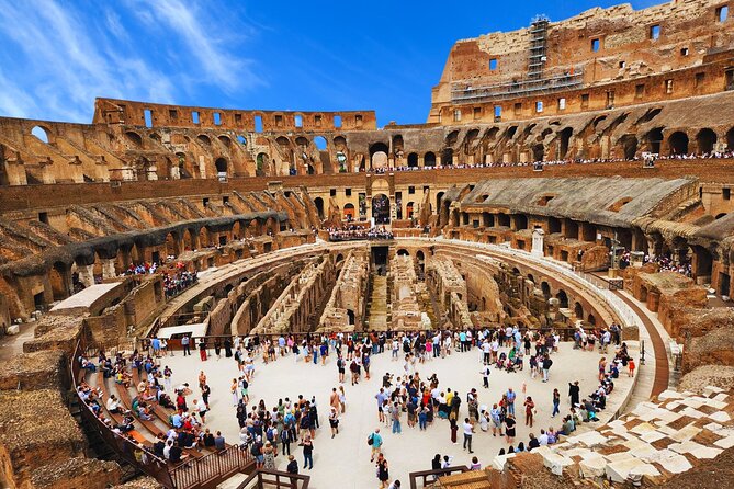 Rome: Colosseum, Forum & Palatine with Arena Access + Audio Guide - Hosted entry means help, not a private tour