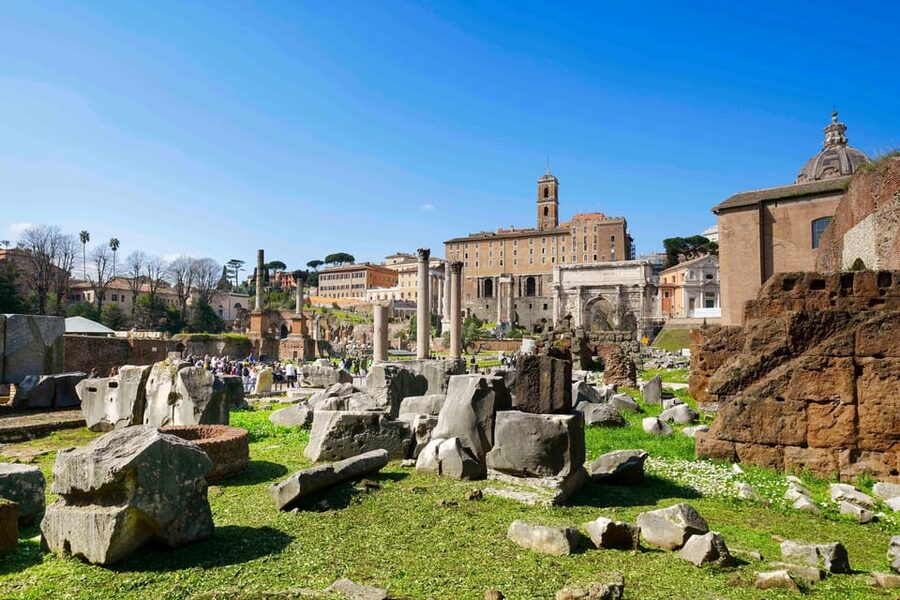 Rome: Colosseum & Forum with Audio Guide App -Optional Arena - What you are really buying for $41
