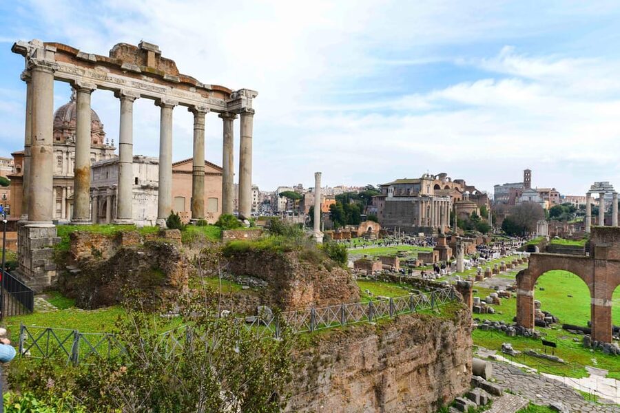 Rome: Colosseum & Forum with Audio Guide App -Optional Arena - The Roman Forum requires time and sturdy shoes