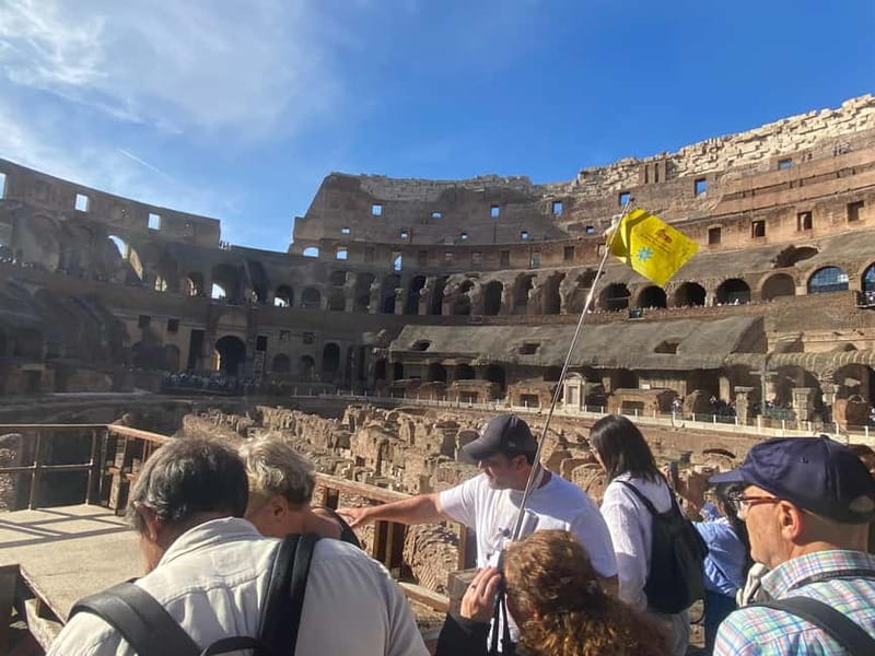 Rome: Colosseum & Forum with AudioGuide App + Optional Arena - Palatine Hill and the upper views