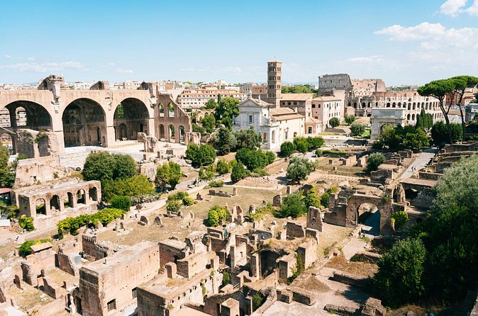 Rome: Colosseum, Roman Forum, Palatine Hill With Free Audio Guide - Palatine Hill for Rome’s broadest views