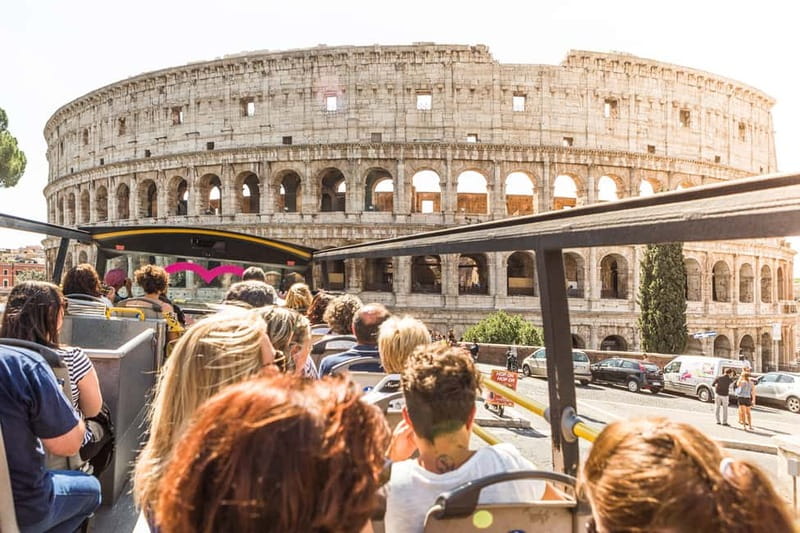 Rome: Hop-on Hop-off Sightseeing Bus Tour with Audioguide - Circus Maximus, the Mouth of Truth, and the ancient center