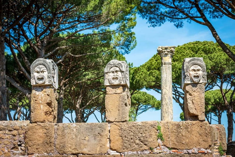 Rome: Ostia Antica Archaeological Park Ticket & Audio App - Walking Roman streets, apartments, and villas